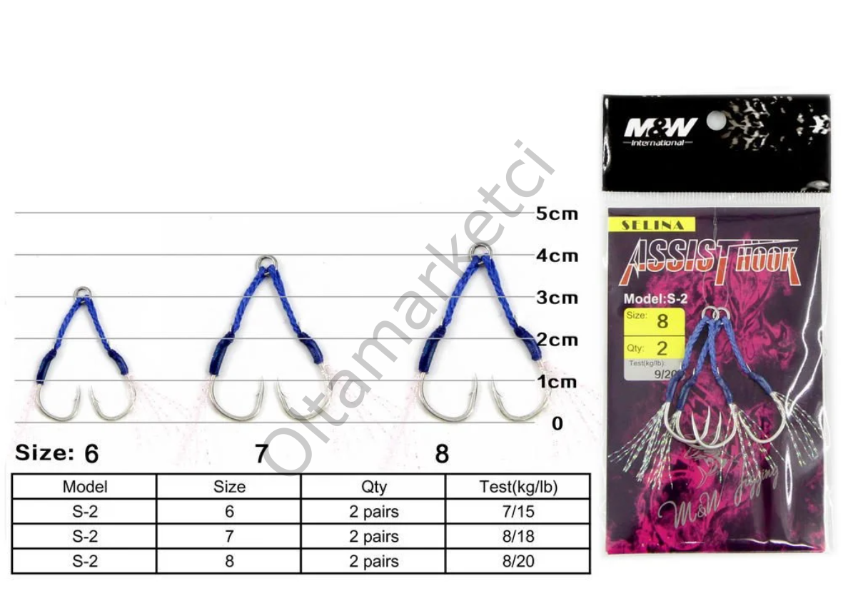 M&W SELINA MICRO ASSİST HOOK