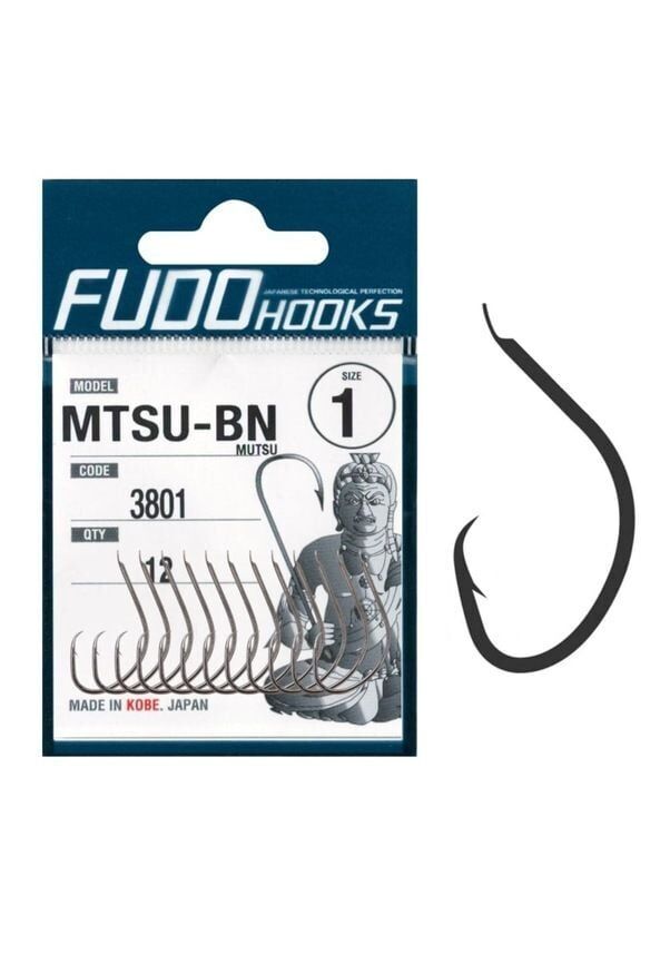 Fudo 3801 Mutsu Black Nikel Çember Iğne