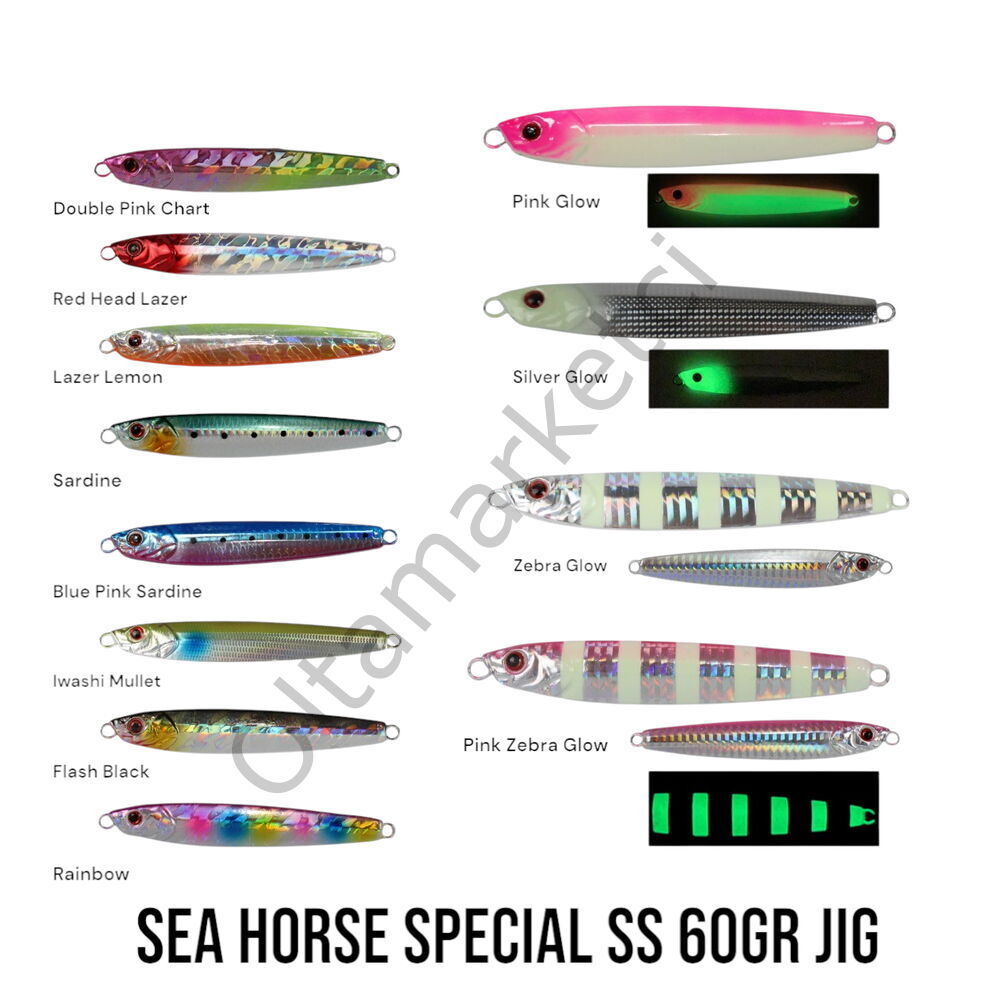 Sea Horse Special 60gr Jig