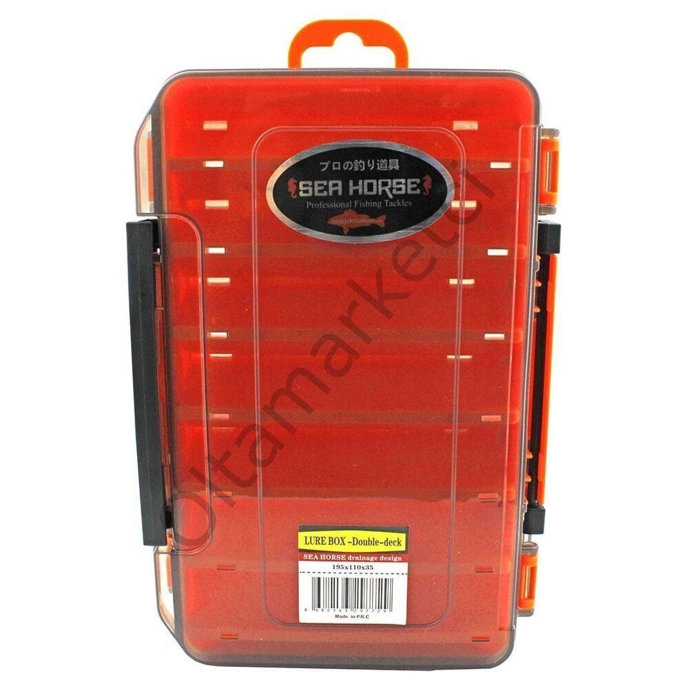 Sea Horse Lure Box Çift Taraflı