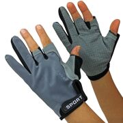 Sonny Yarım Kesik Spin Eldiveni Gri