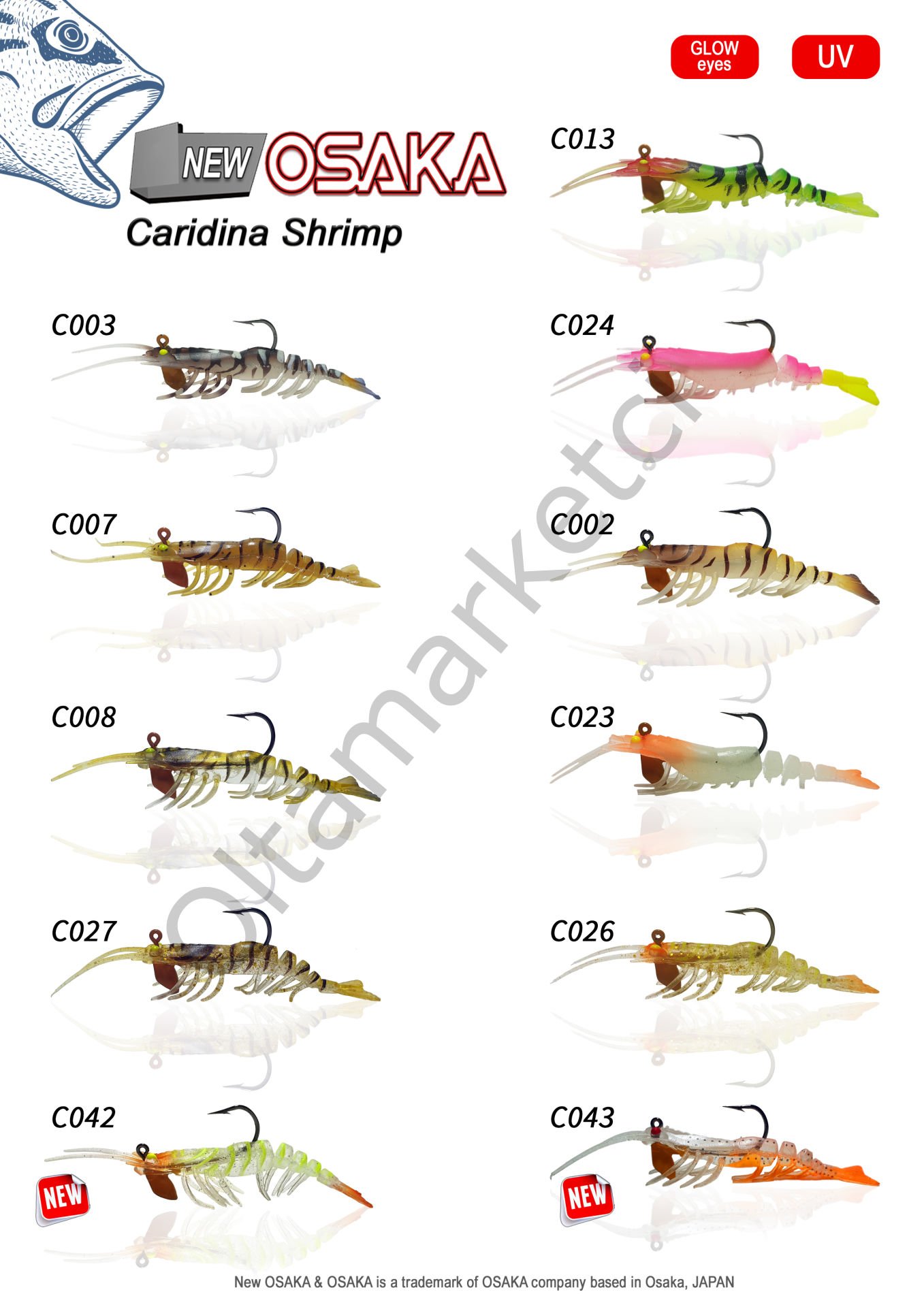 NEW Osaka Caridina Shrimp TPE Yumuşak Karides