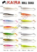 Kaira Roll Shad 9cm 6g Silikon Sahte Balık