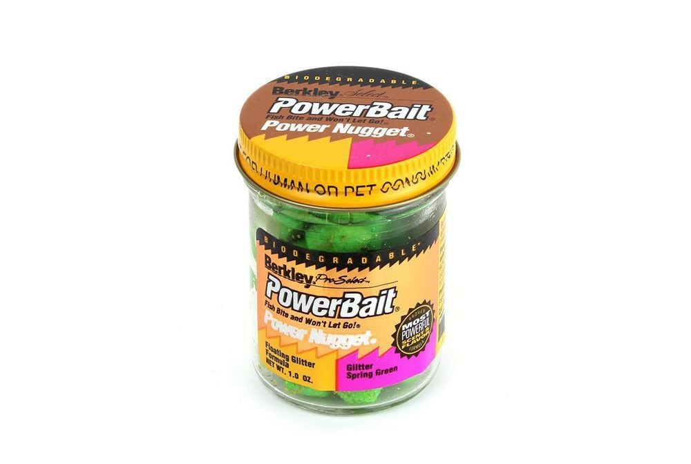 Berkley Powerbait Power Nugget Gliter Spring Green