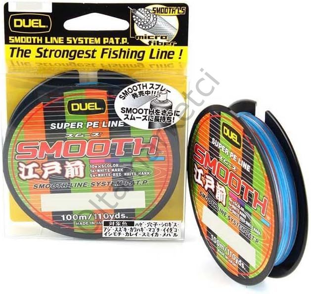 Duel Super Pe Lıne Smooth 100m İpek Misina multicolor