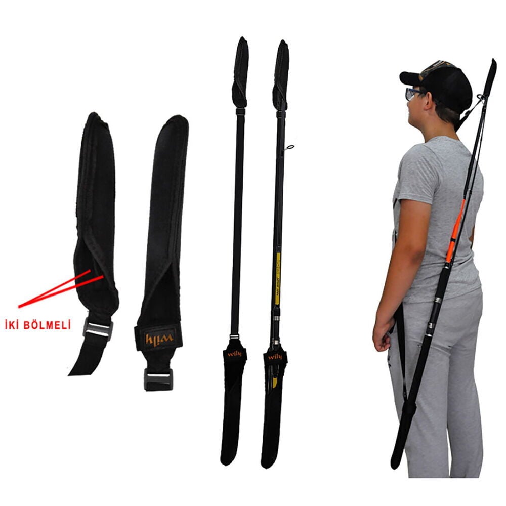 Wily Neopren Spin Kamış Koruma Kılıfı- BÖLMELİ