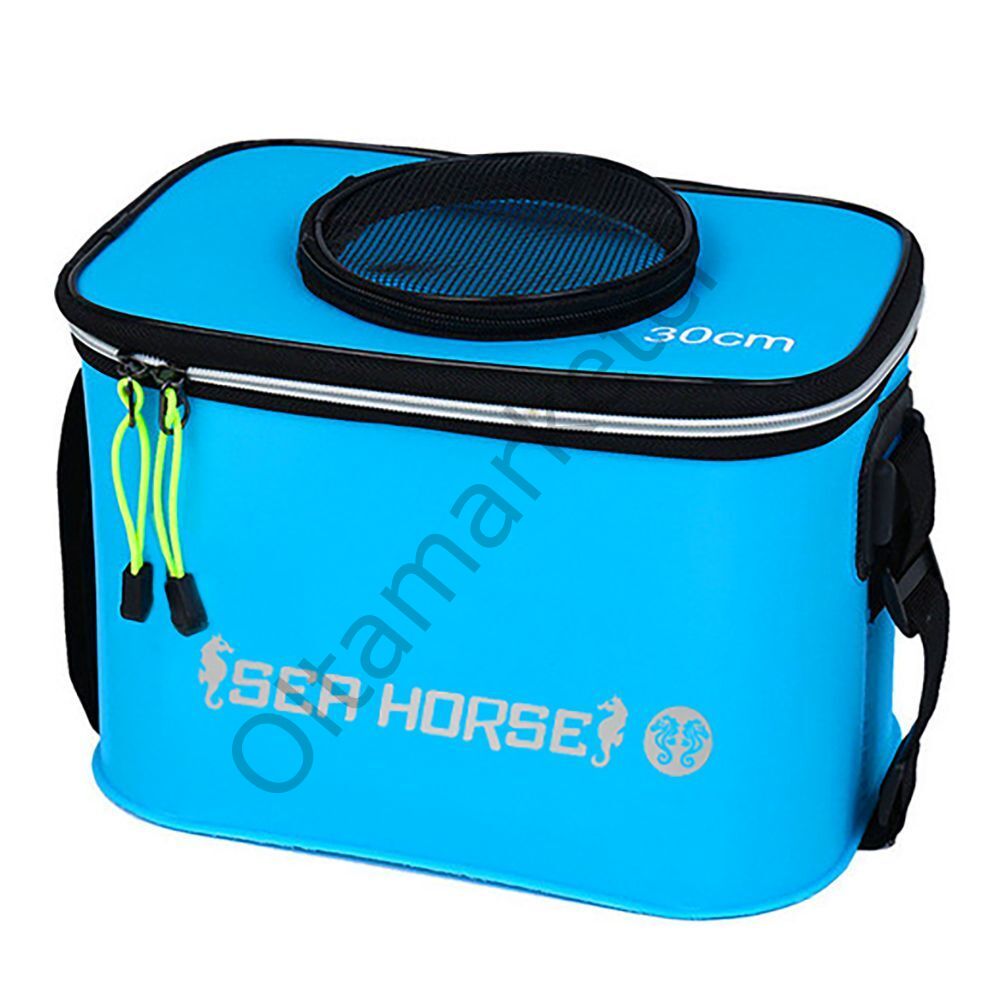 Sea Horse Katlanır Canlı Livar 30 Cm Mavi