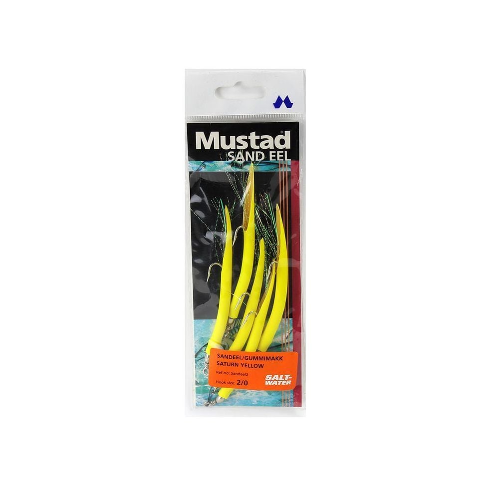 Mustad Sandeel2 Saturn Yellow No:2/0 Çapari