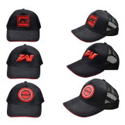 Wily Wear Sandviç Siperli Fileli Şapka Siyah