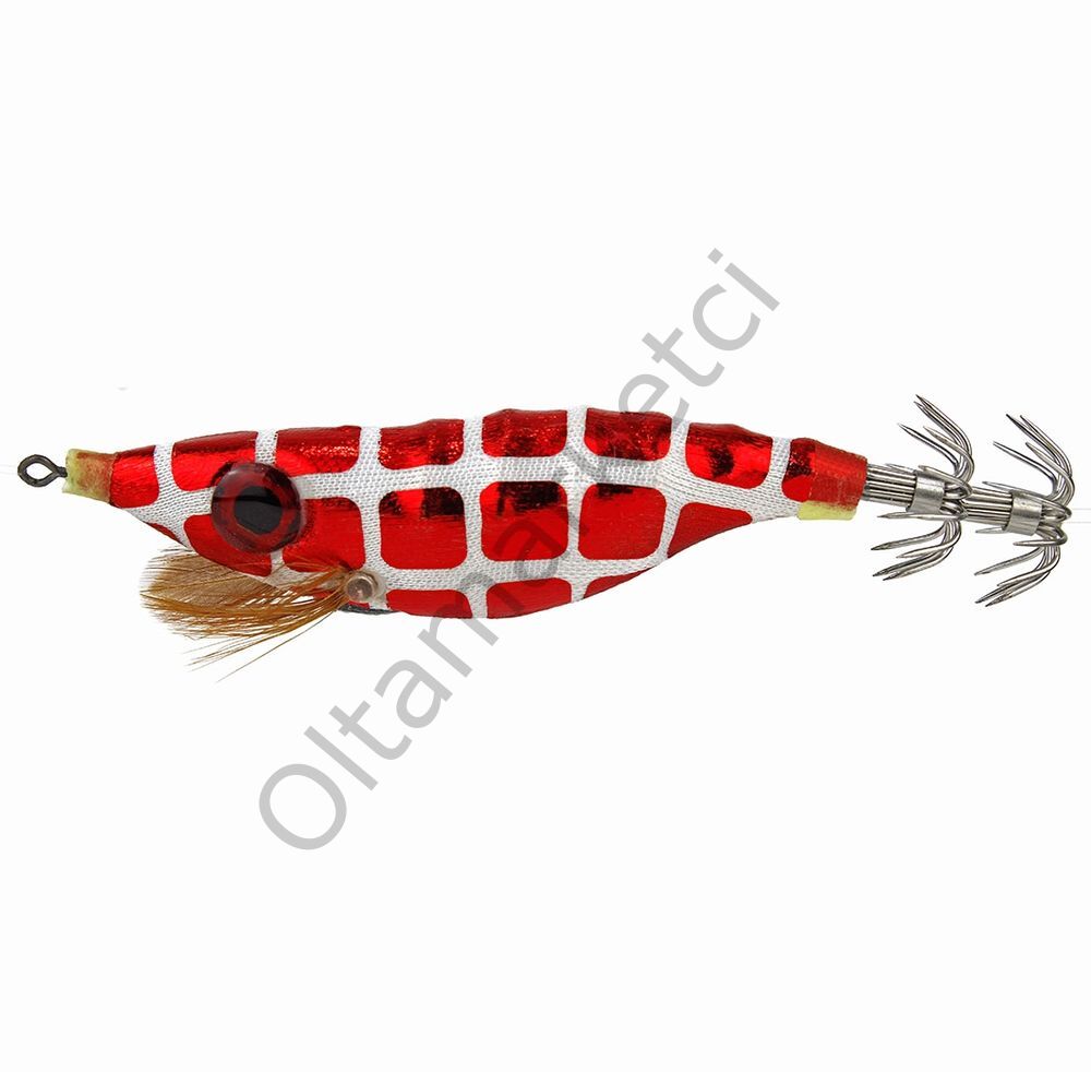 Sea Horse Kırmızı Zebra 8 Cm 9 Gr Kalamar Zokası