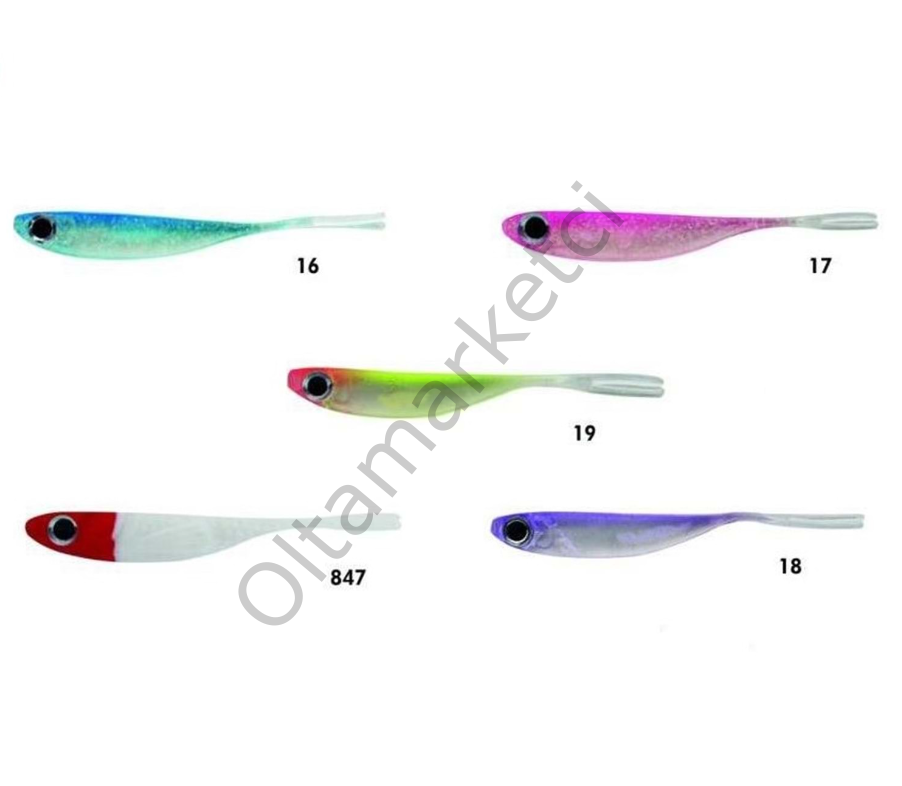 Japanese Lrf Shad W212 - 5cm