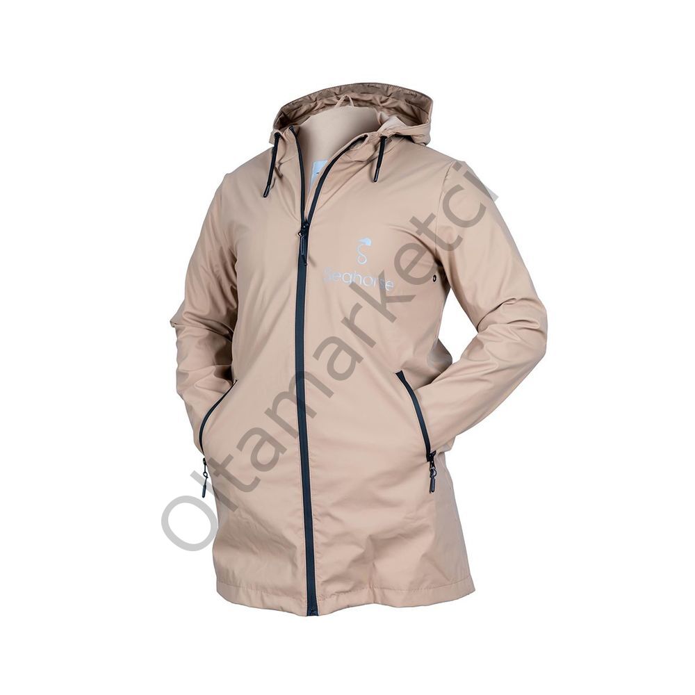 Sea Horse Luxury Yağmurluk Bej S Beden