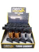 Nerox Pürmüzlü Turbo Çakmak Gümüş