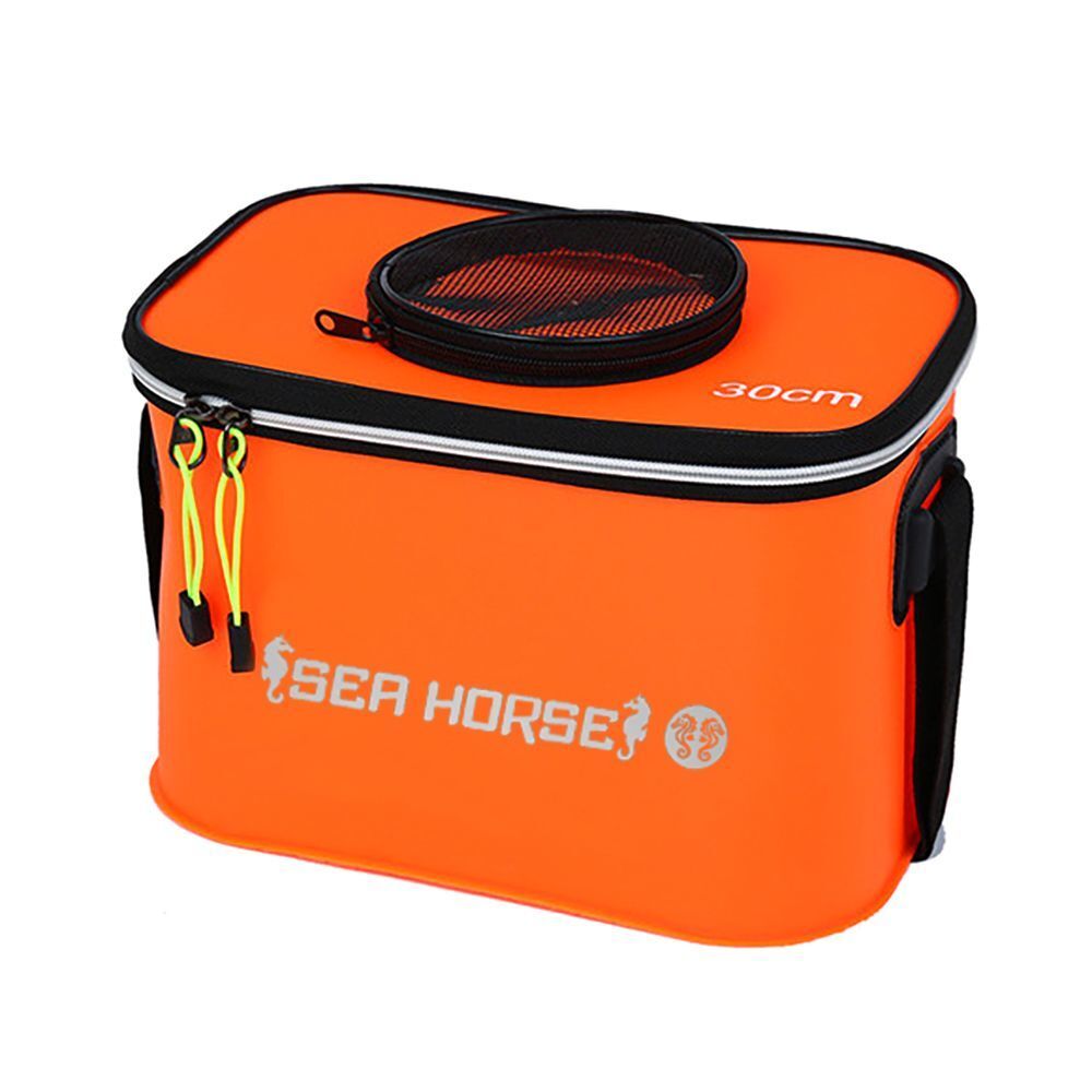 Sea Horse Katlanır Canlı Livar 30 Cm Turuncu