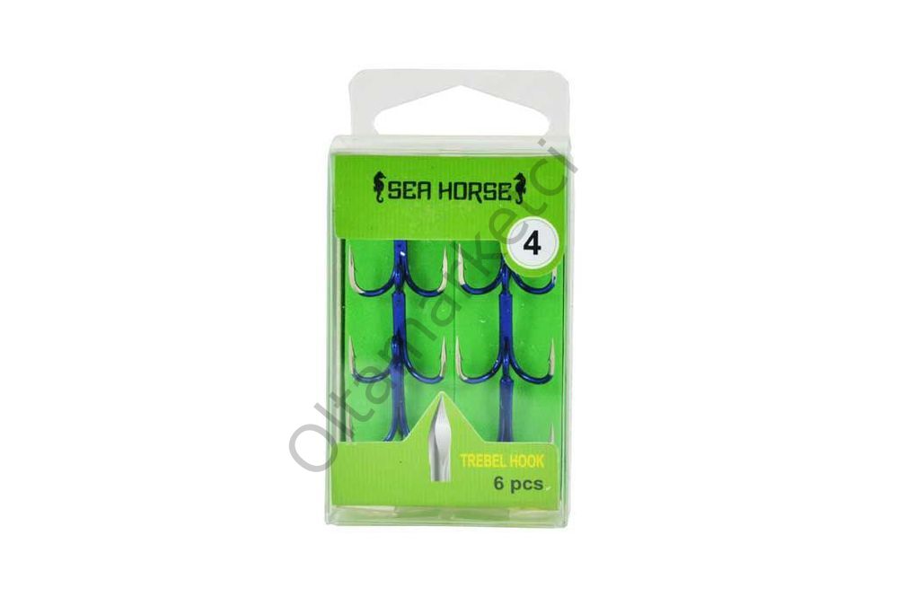 Sea Horse Treble No:4 6pcs İğne