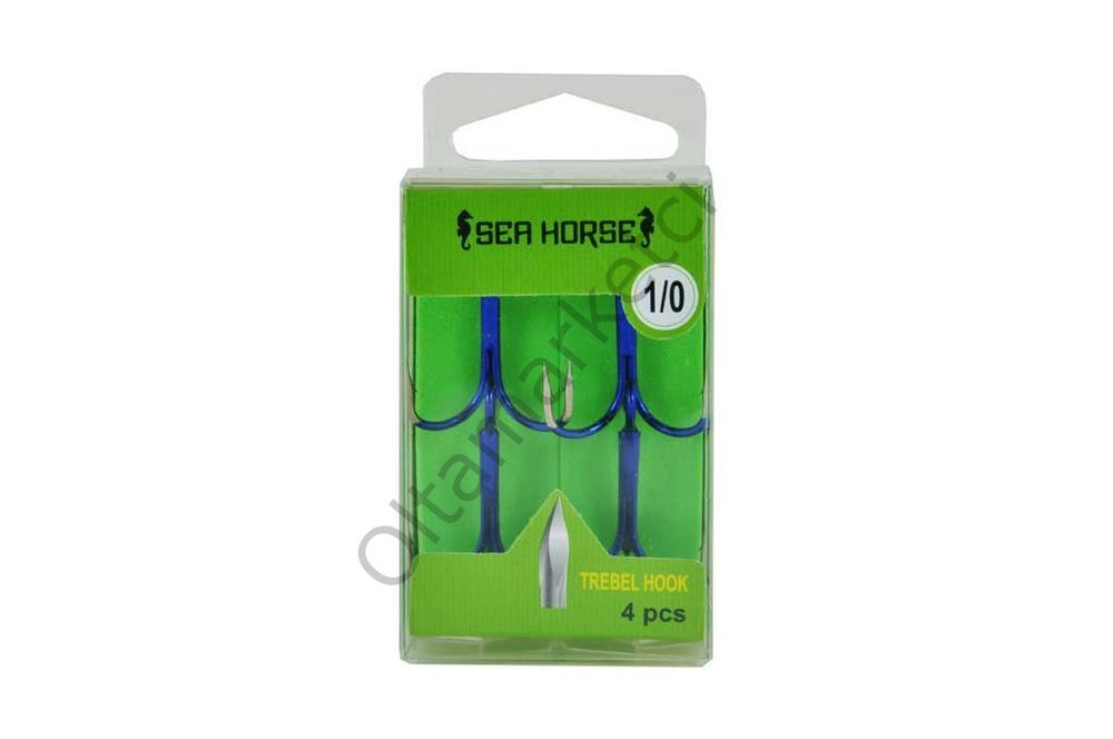 Sea Horse Treble No:1/0 4pcs İğne