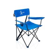 Miras Katlanır Sandalye  Bardaklı Mavi