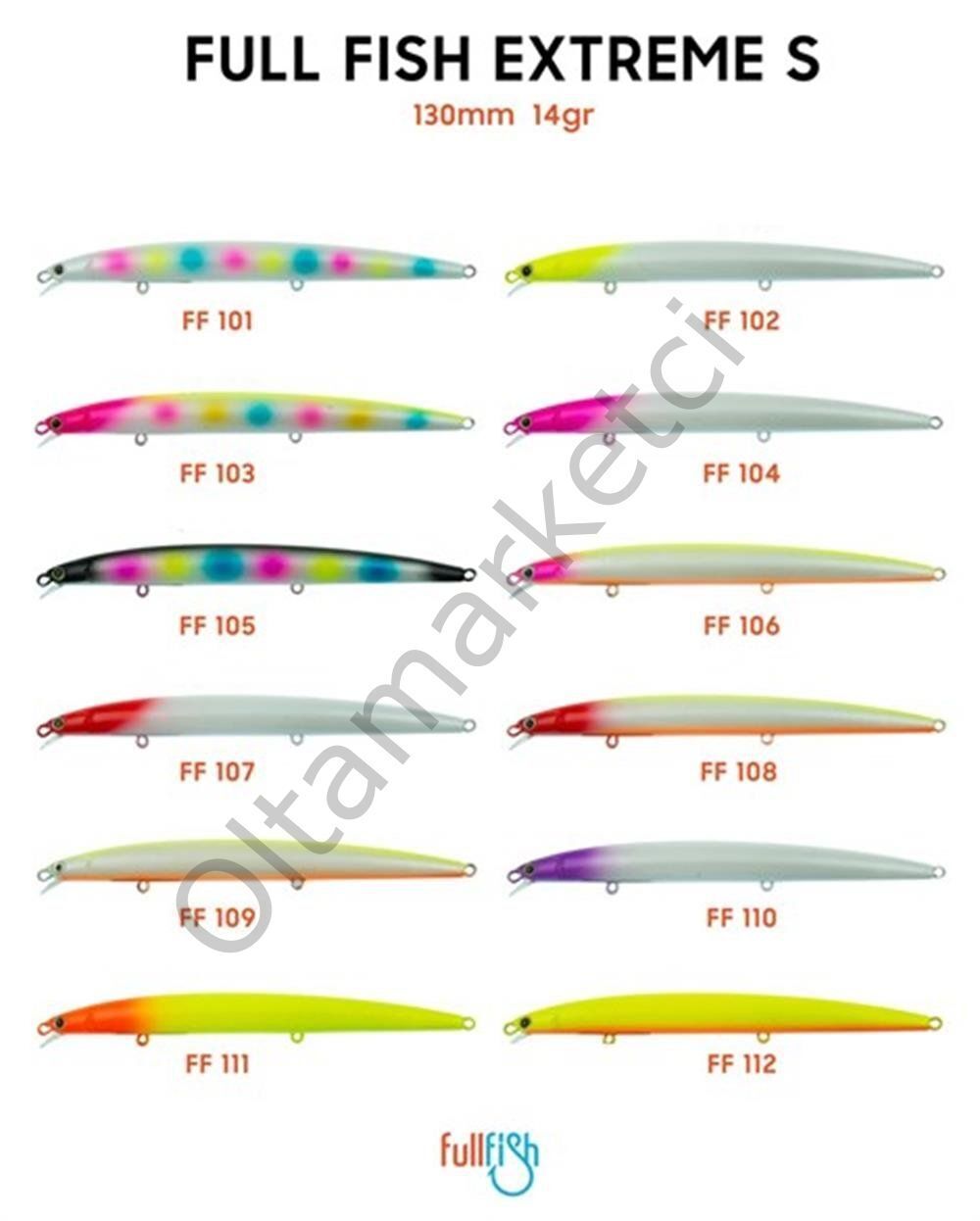 Full Fish ExtremeS 13Cm 14Gr