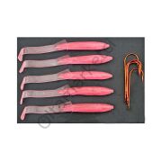Sea Horse Glow 6,5cm 5 Li Paket Silikon Balık
