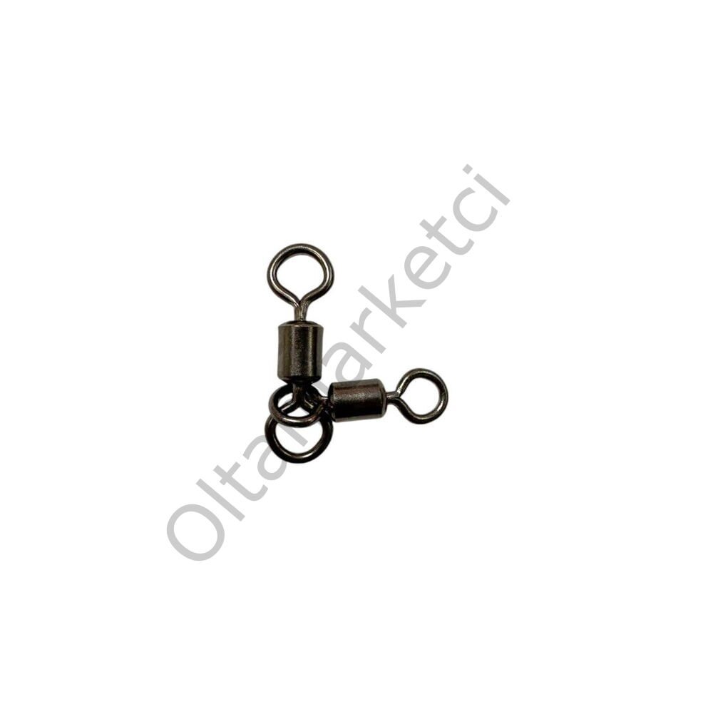 Sea Horse Rolling Triangle Swivels 4*5 8 Pcs