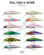 Full Fish X-Diver 8 Cm 11 Gr Sahte