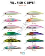 Full Fish X-Diver 8 Cm 11 Gr Sahte