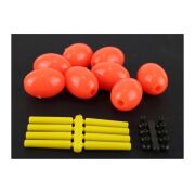 Renat Carp Sazan Dip Boncuk Oval Turuncu