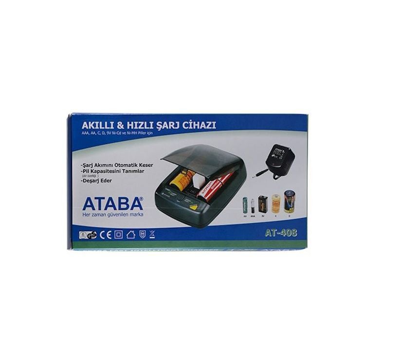 Ataba At-408 Pil Şarj Cihazı